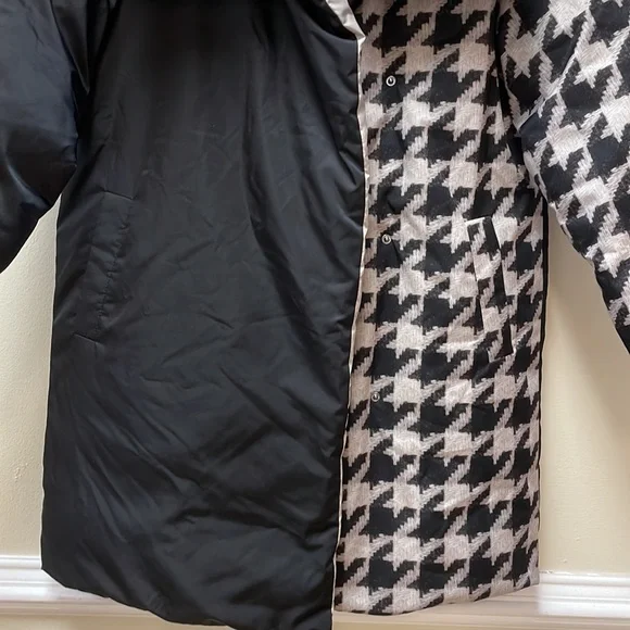 New Bernie Bernardo Mixed Print Puffer Coat From Anthropologie!!🔥🔥🔥 - Picture 7 of 16